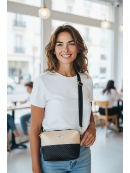 Sac bandoulière Victoria porté